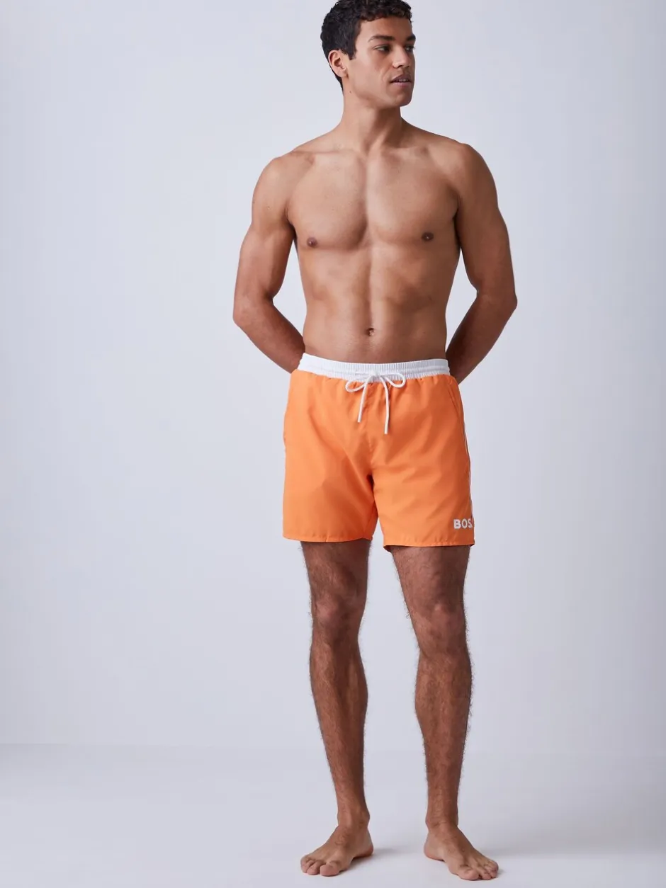 Badkleding*BOSS Oranje - Starfish sneldrogende zwembroek