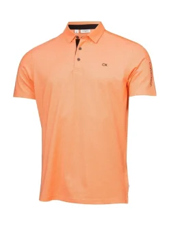 Poloshirts*Calvin Klein Golf Oranje - Uni poloshirt