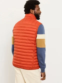Jassen En Jacks*Fat Face - FatFace Padded Gilet Oranje