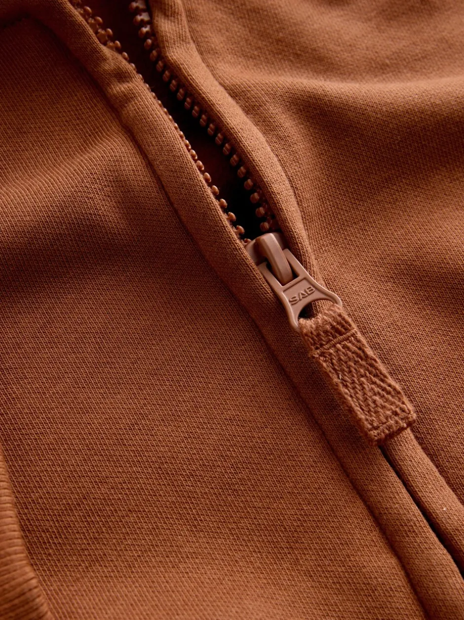 Truien En Breisels|Sweaters En Hoody´S|Next Oranje - Hoodie met ritssluiting (3 mnd-7 jr)