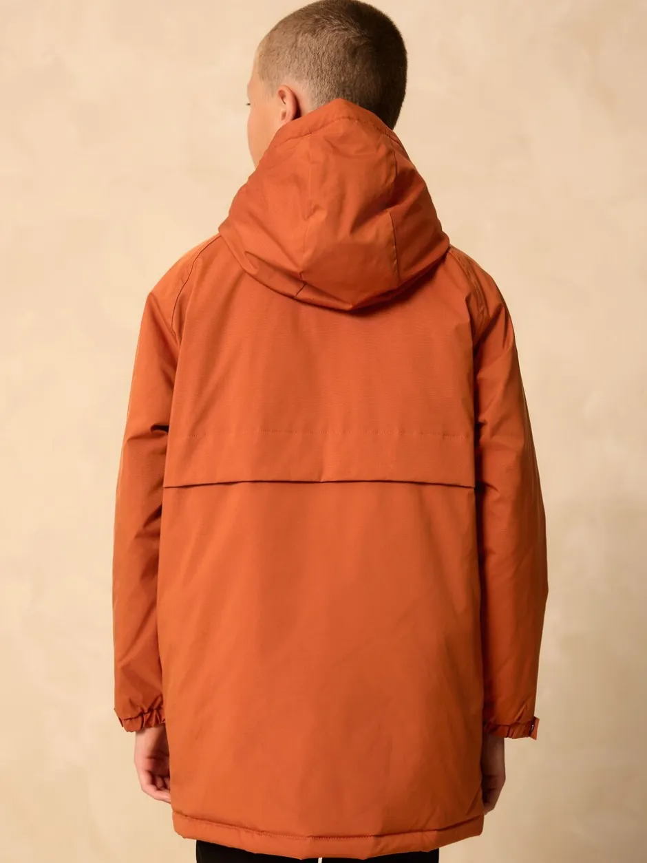 Jassen En Jacks*Next - Regenbestendige parka met fleecevoering (3-16jr) Oranje