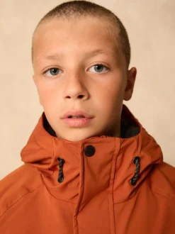 Jassen En Jacks*Next - Regenbestendige parka met fleecevoering (3-16jr) Oranje