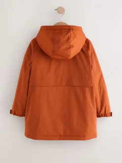 Jassen En Jacks*Next - Regenbestendige parka met fleecevoering (3-16jr) Oranje