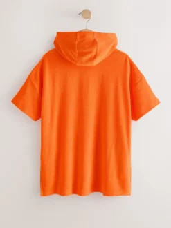 Badkleding*Next - Towelling Poncho (3-16yrs) Oranje