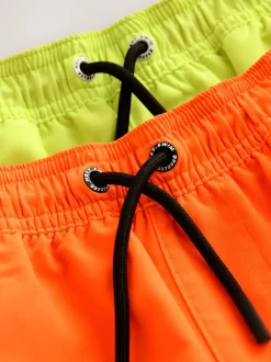 Badkleding*Next - Set van 2 zwembroeken (1.5-16jr) Oranje en geel