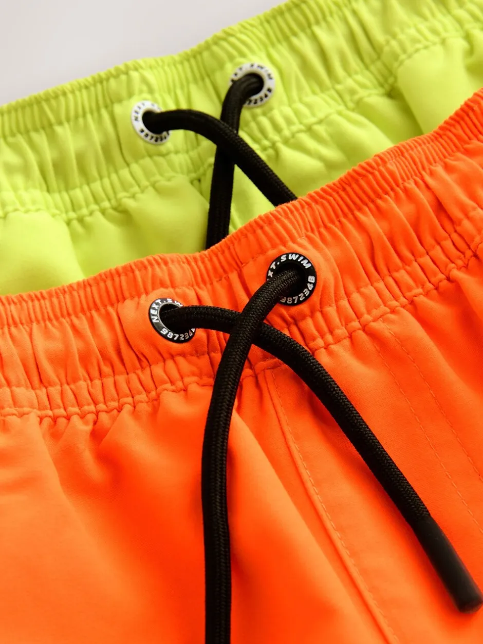 Badkleding*Next - Set van 2 zwembroeken (1.5-16jr) Oranje en geel