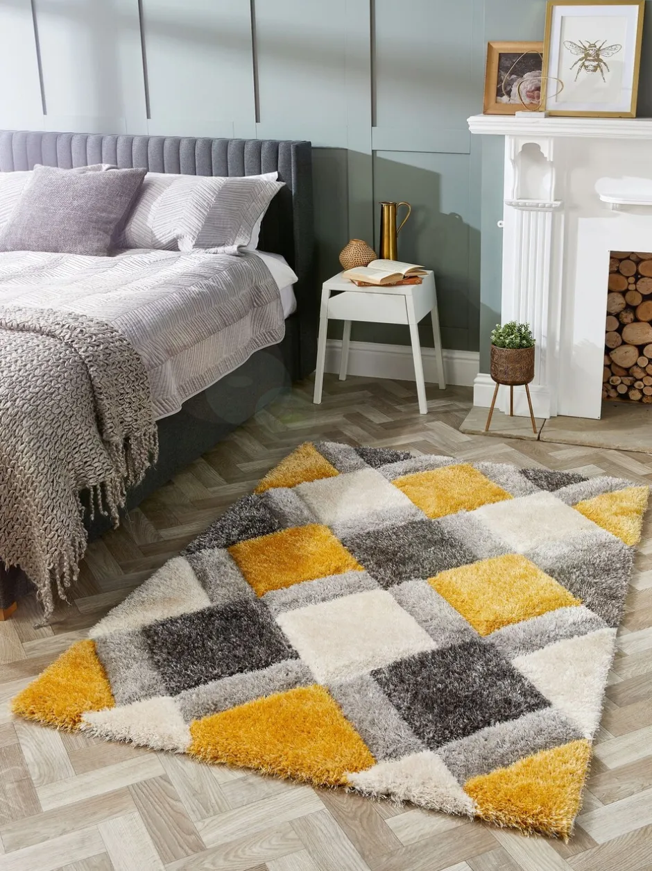Vloerkleden En Lopers|Vloerkleden En Lopers|Origin Rugs Origin Tapijt 3D GEO Shaggy Tapijt