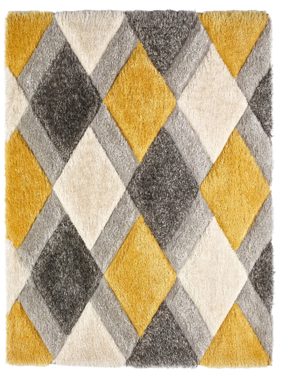 Vloerkleden En Lopers|Vloerkleden En Lopers|Origin Rugs Origin Tapijt 3D GEO Shaggy Tapijt