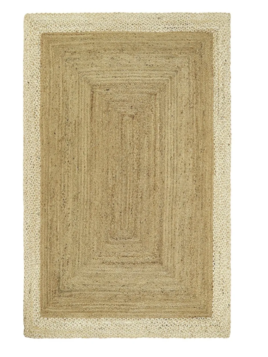 Vloerkleden En Lopers|Vloerkleden En Lopers|Origin Rugs Origin Tapijten Jute Tapijt Crème