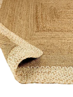 Vloerkleden En Lopers|Vloerkleden En Lopers|Origin Rugs Origin Tapijten Jute Tapijt Crème