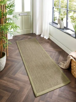 Vloerkleden En Lopers|Vloerkleden En Lopers*Origin Rugs Origin Tapijten Sisal Loper Grijs-groen