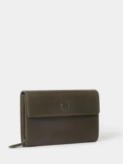 Portemonnees*Osprey London - The Compass leren reisetui