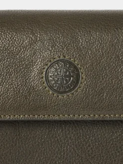 Portemonnees*Osprey London - The Compass leren reisetui