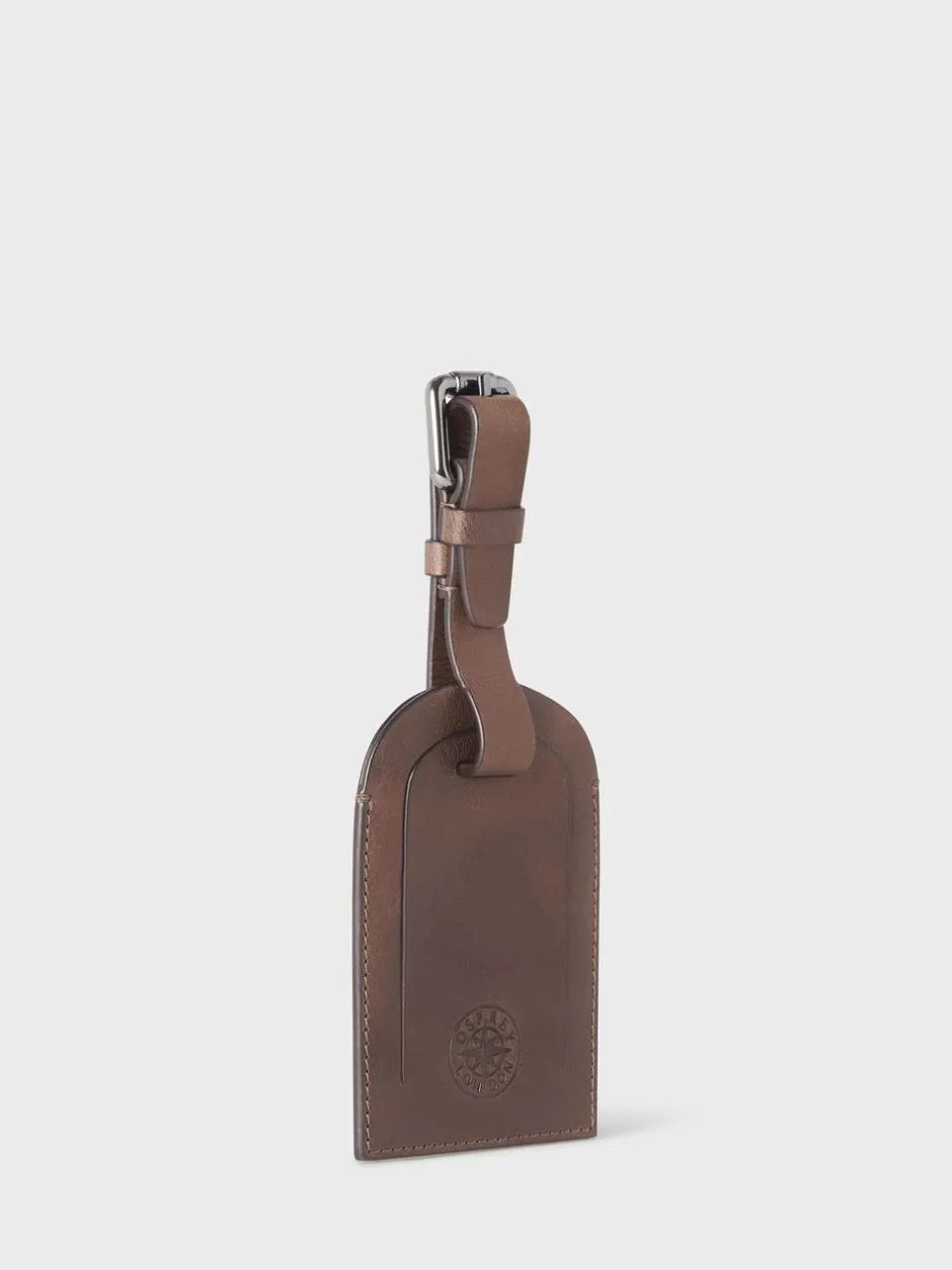 Portemonnees|Osprey London The Compass tas van bruin leer