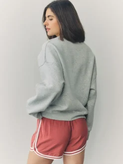 Shorts*Next Oudroze - Sportshort met contrasterende Streep