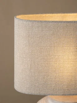 Lampenkappen|Verlichting*Next Ovale effen tweedachtige lampenkap