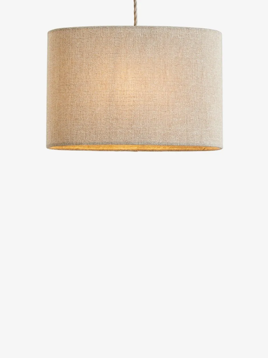 Lampenkappen|Verlichting*Next Ovale effen tweedachtige lampenkap
