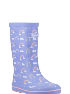 Laarzen*Cotswolds - Charlbury Jnr Wellington Boots Paars