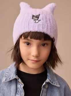 Mutsen, Handschoenen En Sjaals|Next Paars - Hello Kitty Kuromi Beanie-muts (1-16jaar)