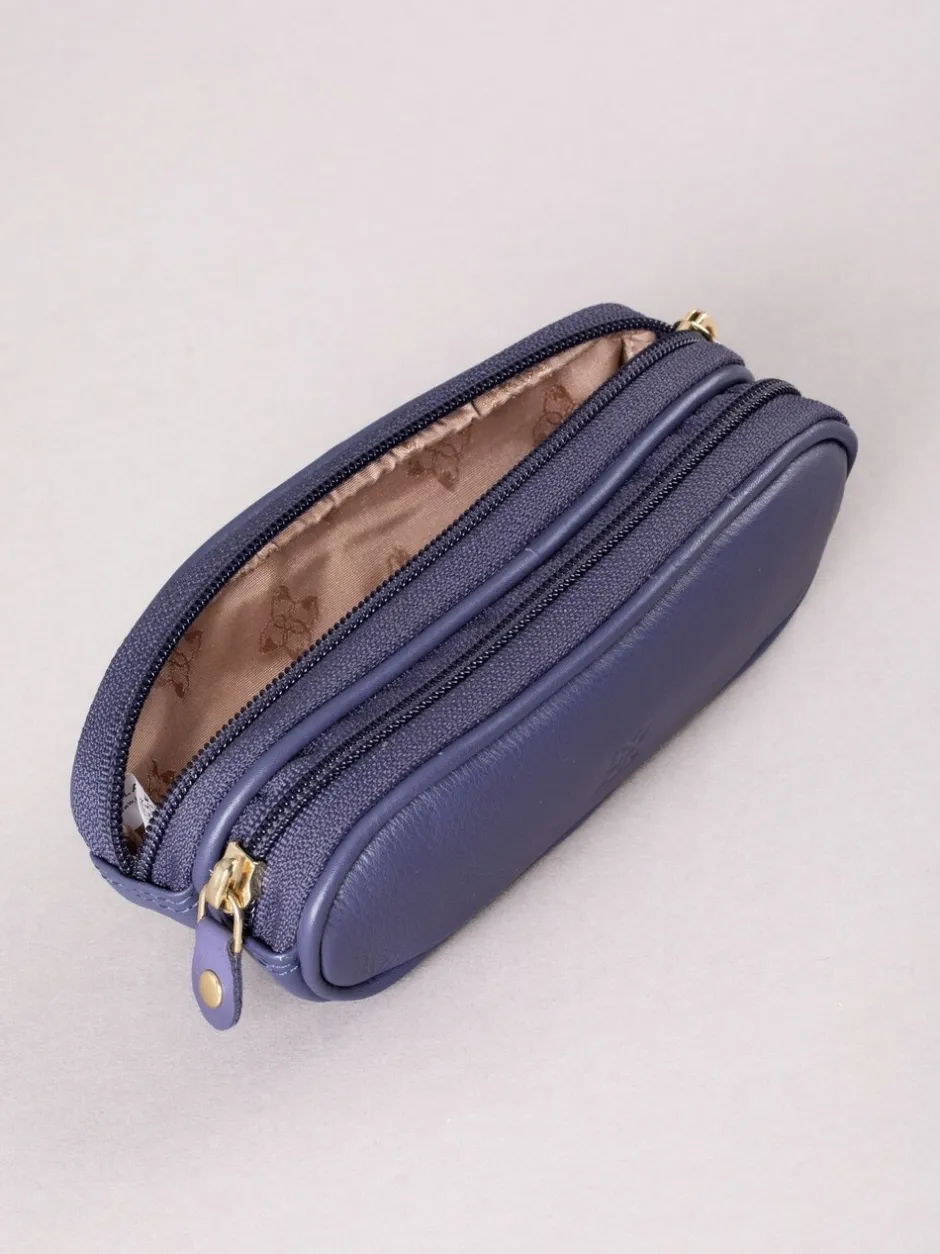 Zonnebril|Lakeland Leather Paars - dubbele brillenkoker