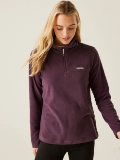 Sportkleding*Regatta Paars - Sweethart fleece met rits bij de hals
