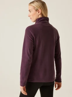 Sportkleding*Regatta Paars - Sweethart fleece met rits bij de hals