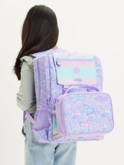 Tassen|Smiggle - Trailblazer Foldover Attach Backpack Paars