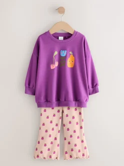 Tops|Sets En Combisets*Next - Sweatshirt Set van 4 stuks (3mnd-7jr) Paars