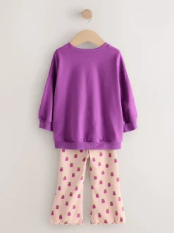 Tops|Sets En Combisets*Next - Sweatshirt Set van 4 stuks (3mnd-7jr) Paars