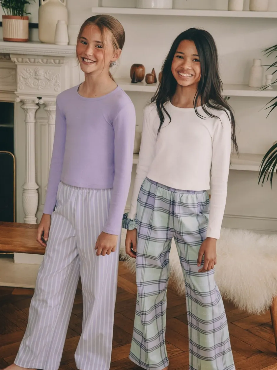 Nachtkleding En Pyjama's|Pyjama's|Next Paars/groen - Set van 2 geweven pyjamabroeken (3-16jr)