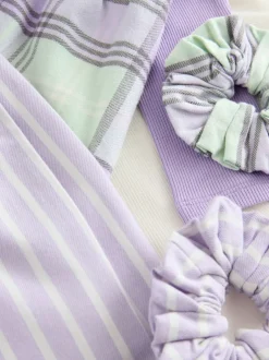 Nachtkleding En Pyjama's|Pyjama's|Next Paars/groen - Set van 2 geweven pyjamabroeken (3-16jr)
