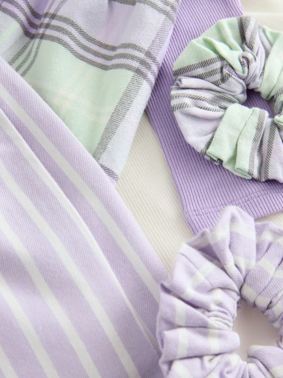 Nachtkleding En Pyjama's|Pyjama's|Next Paars/groen - Set van 2 geweven pyjamabroeken (3-16jr)