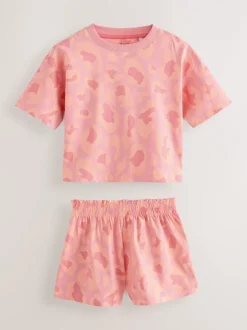 Nachtkleding En Pyjama's|Pyjama's*Next Paars/oranje - Set van 3 pyjama's (3-16 jr)