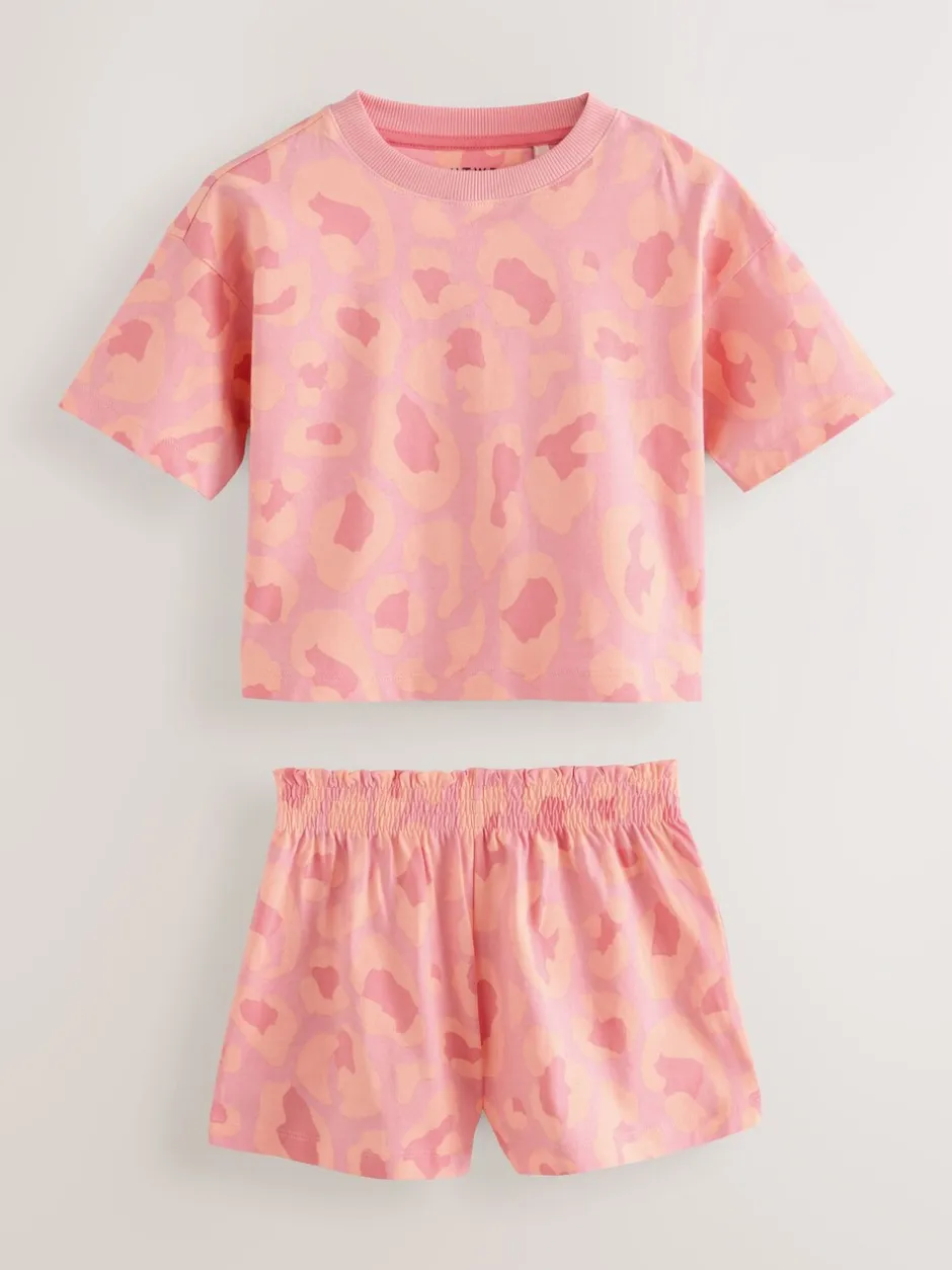 Nachtkleding En Pyjama's|Pyjama's*Next Paars/oranje - Set van 3 pyjama's (3-16 jr)