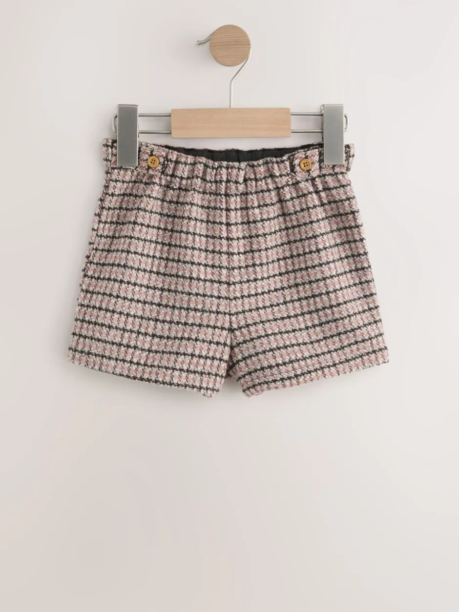 Shorts|Shorts En Rokken*Next Paarsrood - Geruite skort en maillot (3mnd-7jr)