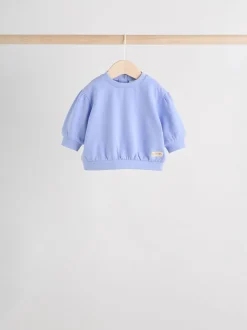 Sets En Outfits|Sweaters En Hoody´S|Next - Baby sweatshirt en joggingbroek 6 -delige set (0mnd -2jr) Paars/roze/blauw