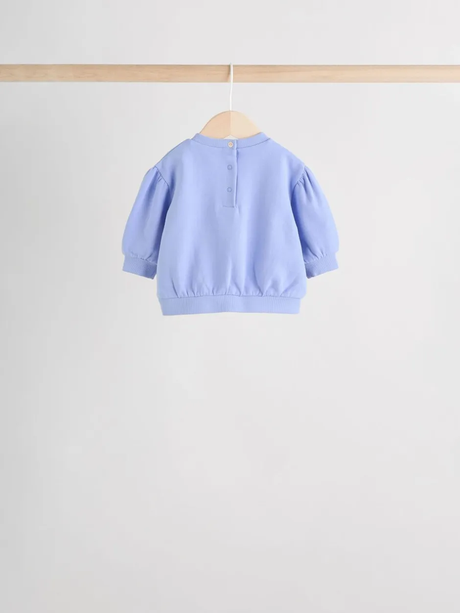 Sets En Outfits|Sweaters En Hoody´S|Next - Baby sweatshirt en joggingbroek 6 -delige set (0mnd -2jr) Paars/roze/blauw