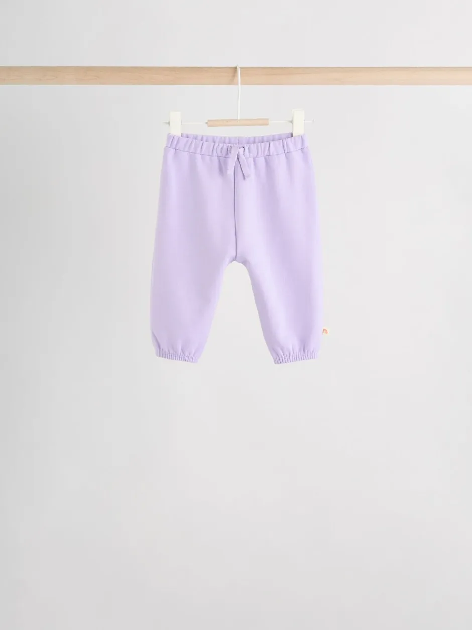 Sets En Outfits|Sweaters En Hoody´S|Next - Baby sweatshirt en joggingbroek 6 -delige set (0mnd -2jr) Paars/roze/blauw