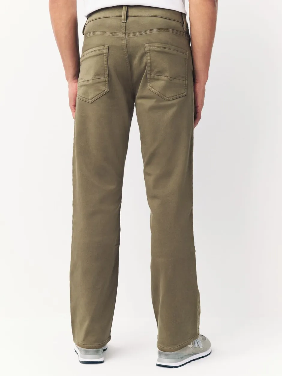 Jeans|Next - Straight fit - Comfortabele stretchjeans Paddenstoelbruin