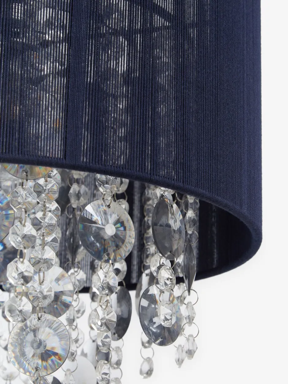 Lampenkappen|Verlichting*Next Palazzo - Easy-fit hanglamp Marineblauw