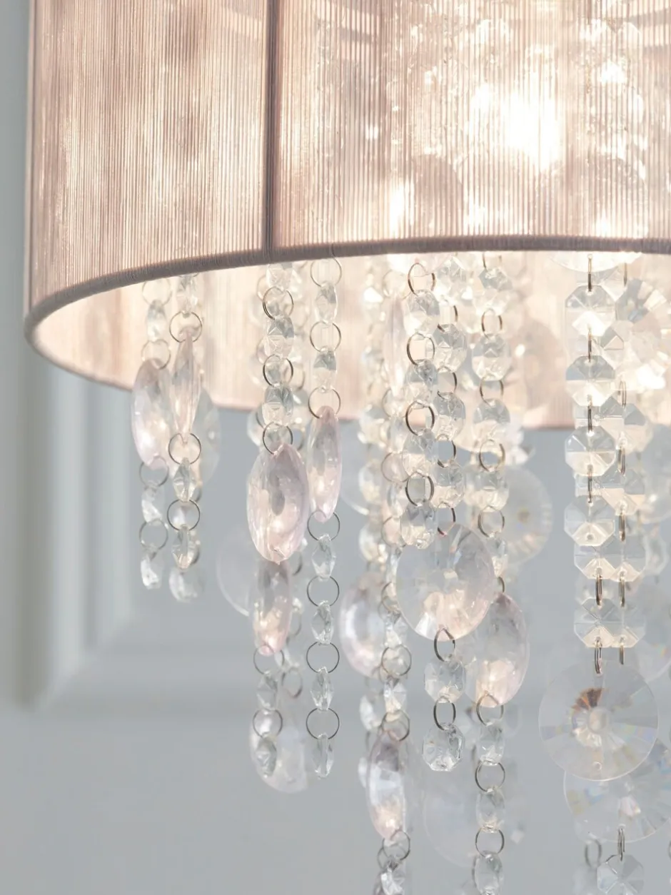 Lampenkappen|Verlichting*Next Palazzo - Easy-fit hanglamp Roze