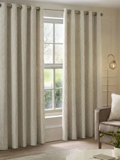 Gordijnen|Gordijnen*Paoletti Manhattan Velvet Eyelet Curtains