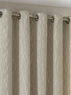 Gordijnen|Gordijnen*Paoletti Manhattan Velvet Eyelet Curtains