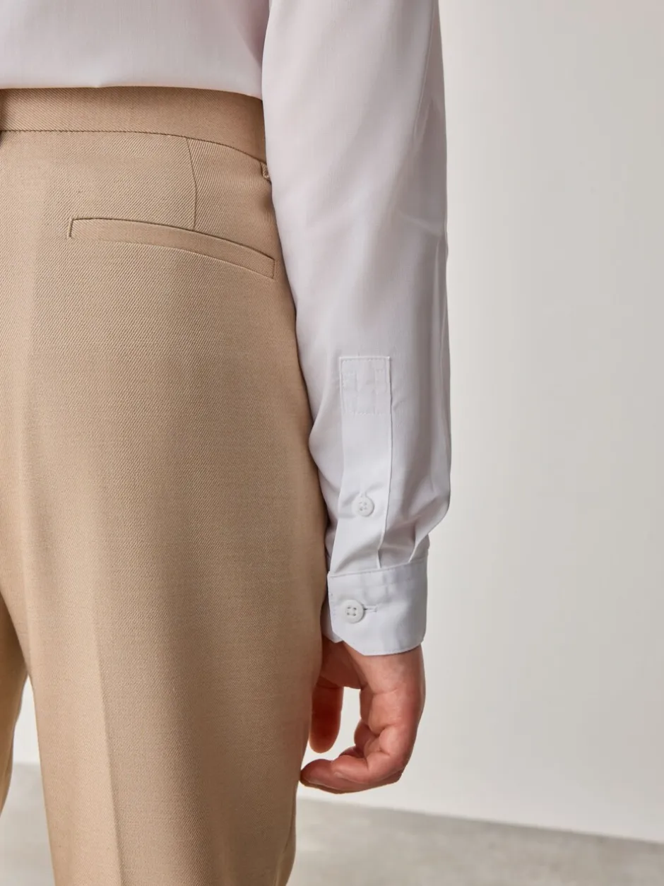 Kostuums En Herenvesten|Baker by Ted Baker Pastelgeel - kostuumbroek