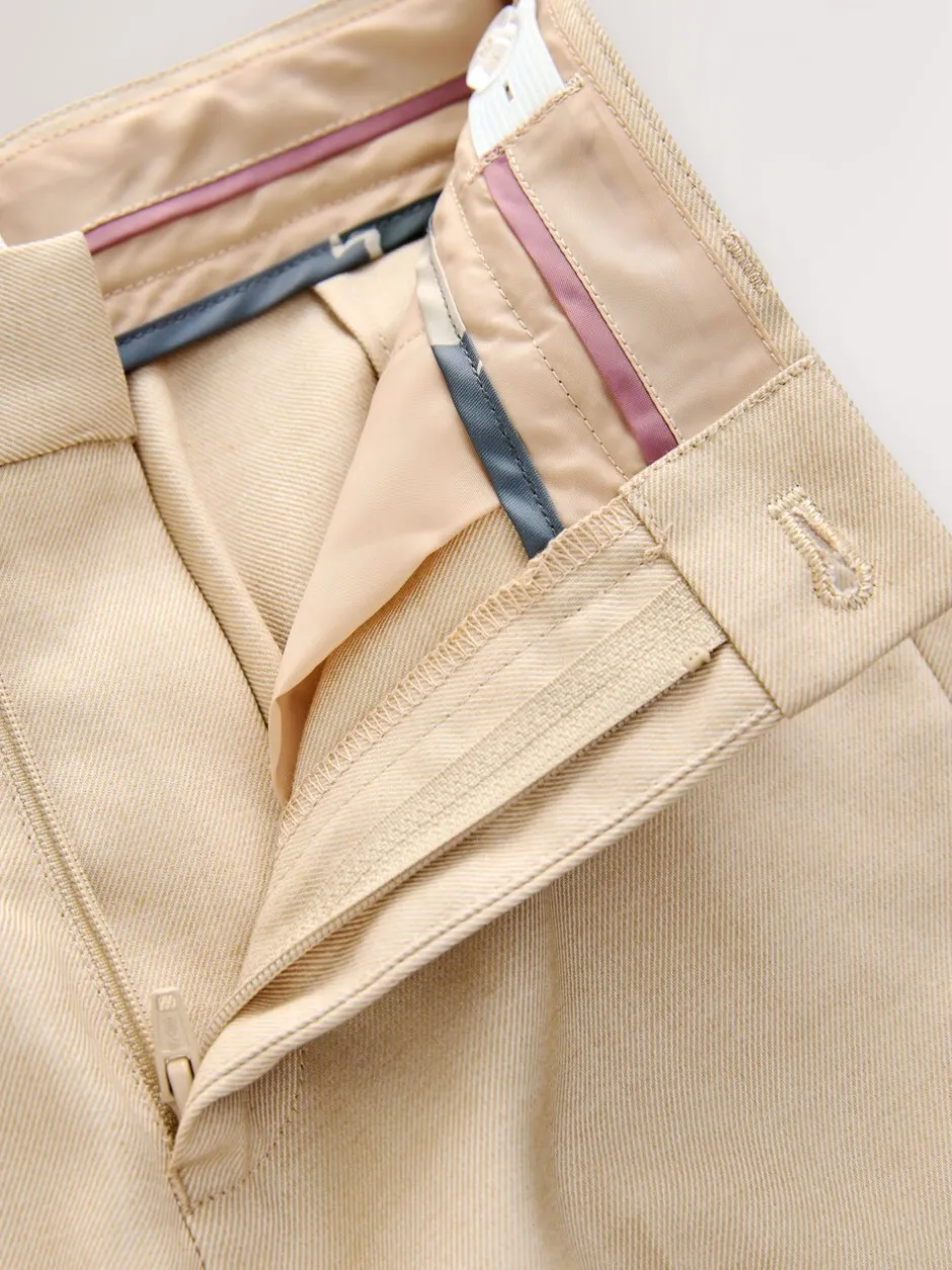 Kostuums En Herenvesten|Baker by Ted Baker Pastelgeel - kostuumbroek