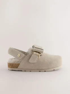 Pantoffels*Baker by Ted Baker - Meisjes Slingback Muiltjes Klomp Pantoffels Pastelgeel
