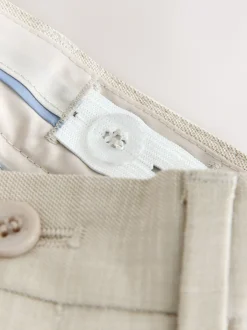 Kostuums En Herenvesten|Baker by Ted Baker Pastelgeel - kostuumbroek