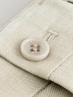 Kostuums En Herenvesten|Baker by Ted Baker Pastelgeel - kostuumbroek