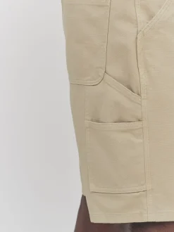 Shorts*Next Pastelgeel - Canvas Carpenter Short