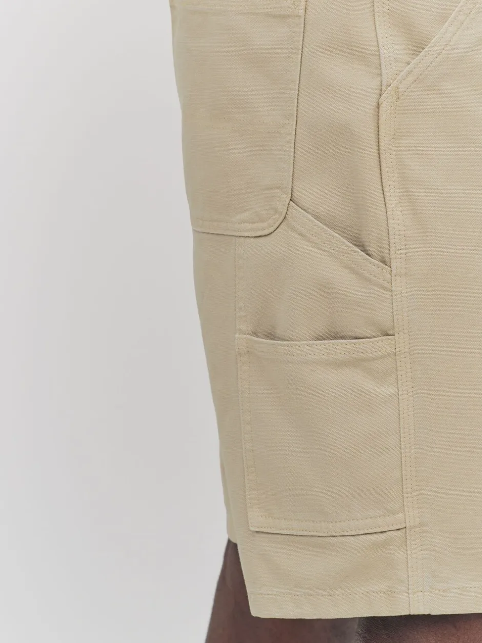 Shorts*Next Pastelgeel - Canvas Carpenter Short
